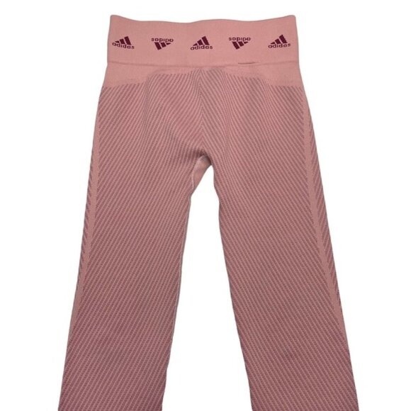 ADIDAS Performance Training Aeroknit Branded Seamless 7/8 Legging Sz XS - Picture 8 of 8